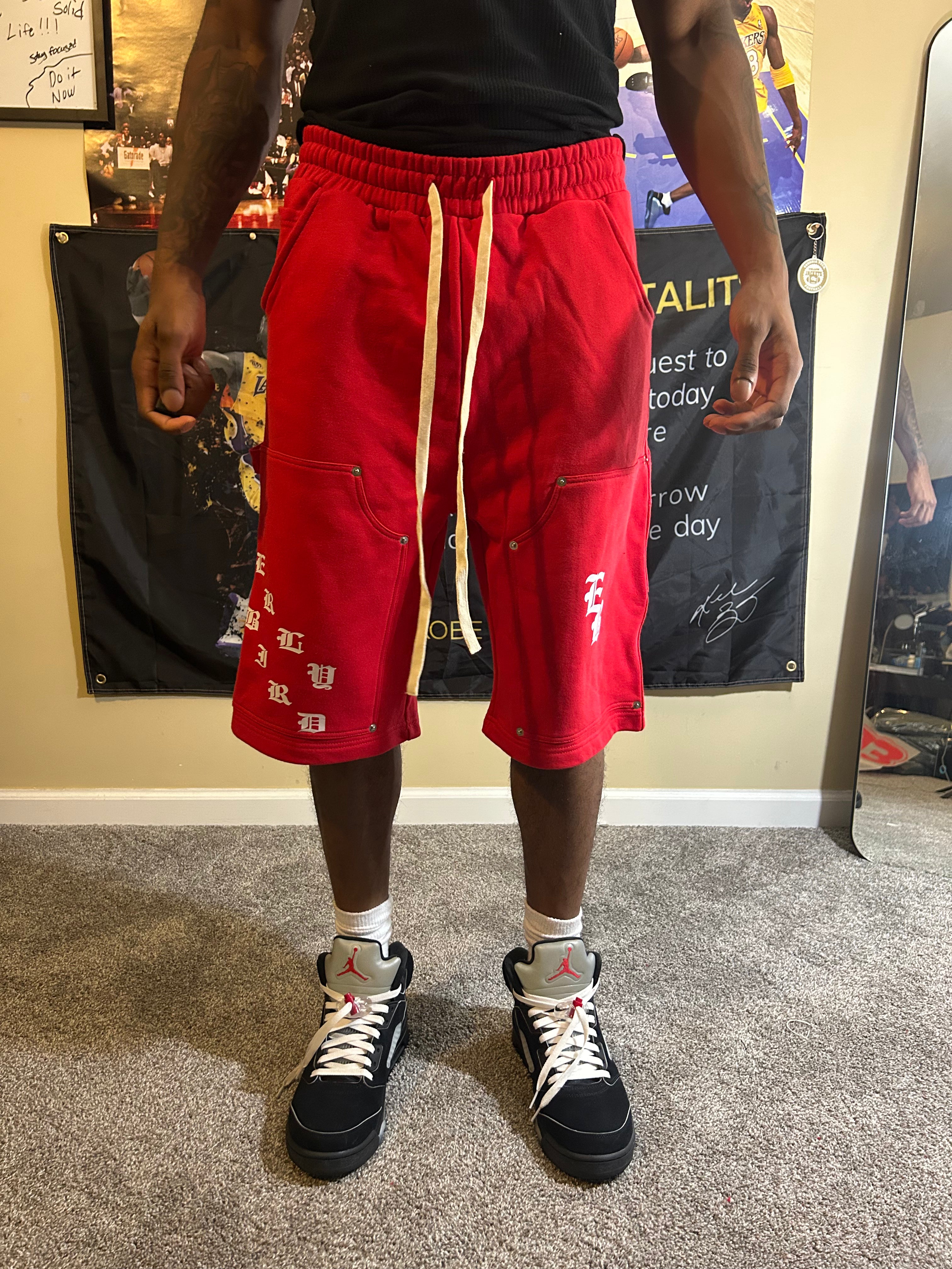 ErlyBird Old English Carpenter Shorts