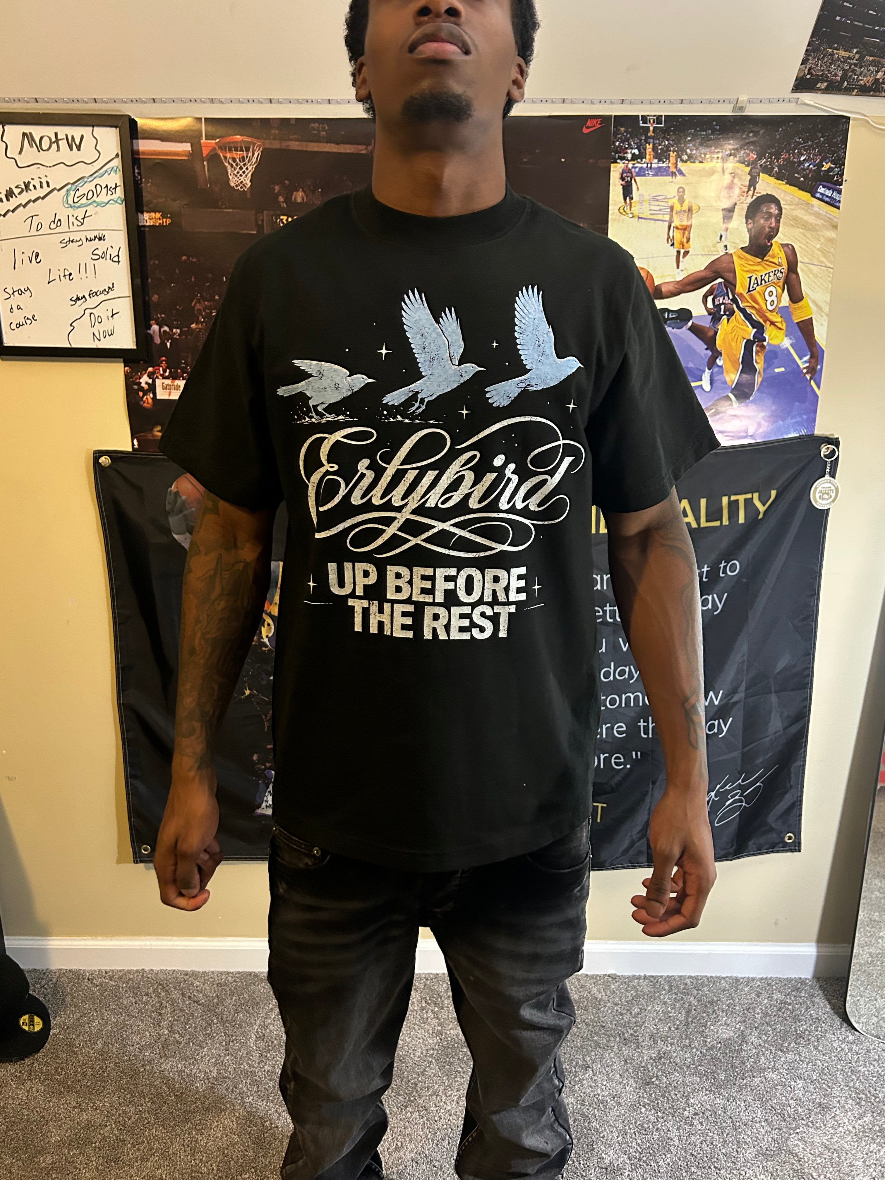 ErlyBird “Up Before the Rest” Tee